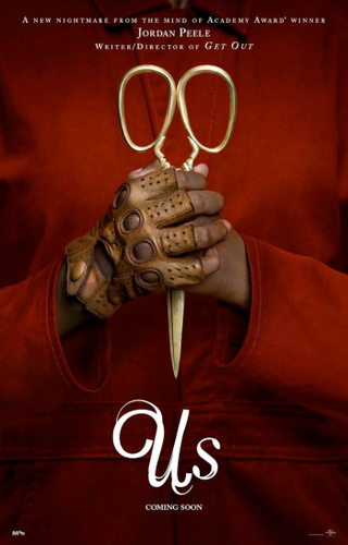 Illustration for article titled Jordan Peele shares freaky new Us poster, says he's gifting us a trailer for Christmas